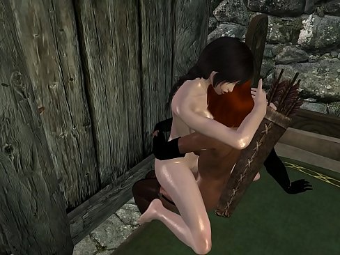 ❤️ در تعطیلات، و از بدن بازیگران tsbbe و unpe حداکثر، succubus و nord استفاده کردم ❤❌  شلخته در ما